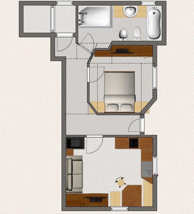 Apartments Villa Gardena - Gardenahotels 셀바디발가르디나 객실 사진